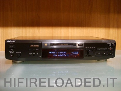 Registratore Minidisc / Minidisc recorder Sony MDS-JE520 +Telecomando Originale