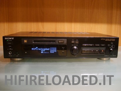 Registratore Minidisc / Minidisc Recorder Sony MDS-302 + Telecomando RM-D4M