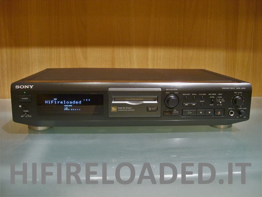 Registratore Minidisc / Minidisc recorder Sony MDS-JE510 + Telecomando Originale