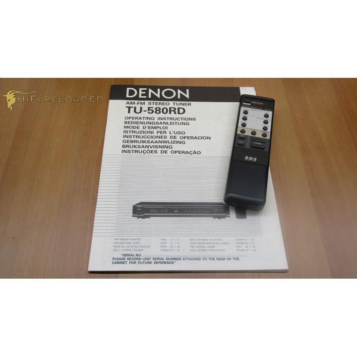 Sintonizzatore Stereo Denon TU-580RD